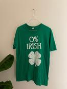 Vintage green irish tshirt size M image