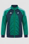 Vintage Men's SC Pockings Green Adidas full zip track jacket in M|L27 W20|SKU 4389 image