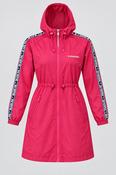 Vintage Jako red windbreaker nylon hoodie jacket in L|L32 W26| SKU 4394 image