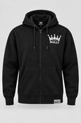 Vintage Black King Bully graphics full zip hoodie in M|L26 W21| SKU 4405 image