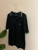Vintage United state polo association mens navy blue polo shirt size XL image