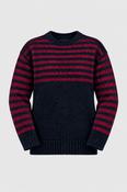Vintage black Zara stripped knitted sweater in L/XL| L32 W22|SKU 4421 image