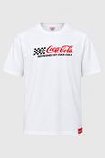 Vintage Coca Cola graphics white short sleeve tees in M| L29 W20| SKU 4438 image
