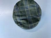 Vintage The Quiet man collection green checkered tartan flat cap|SKU 4445 image