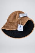 Vintage Mayoral cream fleece cozy reversible bucket hat new with tag|SKU 4447 image