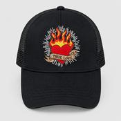 Vintage black True love graphics tucker cap| One size| SKU 4453 image