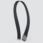 Vintage grey braided elastic military belt| L38| SKU 4457 image