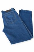 Vintage women's blue Verri denim jeans in L| W32 L30| SKU 4465 image