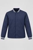 Vintage Original Apparel navy blue bomber jacket in M| L31 W22| SKU 4470 image
