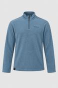 Vintage Regatta men's lightweight 1/4 zip high neck blue sweater in S| L28 W21| SKU 4472 image