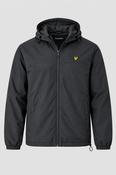 Vintage black Lyle &amp; Scott full zip windbreaker hoodie in L| L30W23| SKU 4474 image