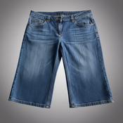Vintage Mens  3/4 length jeans trousers SKU 6013 image