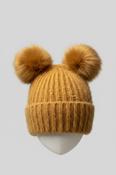 Rubynee Vintage y2k brown benie cap image