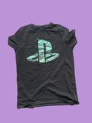 Rubynee Vintage y2k black playstation tshirt image