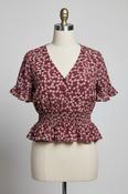 Vintage y2k brown crop top image
