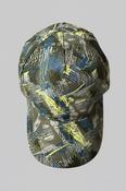 Hawaii Kids Print Snapback Cap With Hawaiian Print Visor Kids Size (7-8) SKU 7198 image