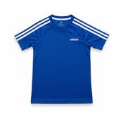 Vintage y2k blue adidas tshirt image