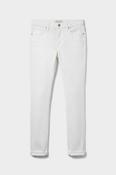 Vintage y2k white denim trouser image