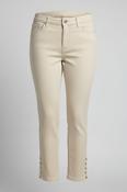 Vintage y2k cream chinos trouser in XL image