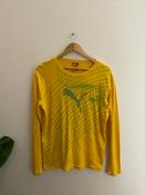 Vintage yellow puma long sleeve tshirt image