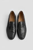 vintage y2k Mark &amp; Spencer black loafers image