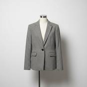 Vintage y2k H and M Black and white Check Blazers image