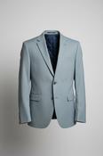 Vintage y2k Mens River Island grey slim fit blazers image