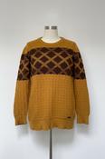 Kurtoglu Modern men knit brown sweatshirt size M image