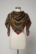 Vintage y2k Babushka scarf in Multi image