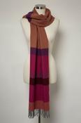 Vintage y2k multi-stripe print scarf image