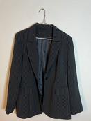 Rubynee Vintage y2k women's pinstripe black blazers image