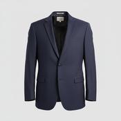 Vintage men Navy blue casual fit blazer in L|L32 W35|SKU 6308 image