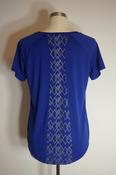 Vintage y2k Women short sleeve blue t-shirt image