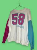 Rubynee Vintage y2k Beverly Hills color block sweatshirt size XL image