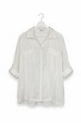 Rubynee Vintage y2k womens Bonita white long sleeve shirt in XL image