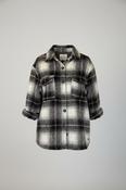 Vintage y2k Pull&amp;Bear Checkered Grey Coats image