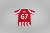 Vintage Devrek Belediye Spor Football Jersey - Red/White Size XXL image
