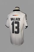 Michael Ballack  Vintage Adidas Germany Home Football Jersey Euro 1996-1998 - Ballack Era Size XXL image