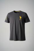 Vintage Men's U.S Polo ASSN black 80's short sleeve tees in L| L29 W21|SKU 4788 image