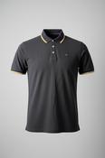 Vintage men's Jack &amp; jones premium blue short sleeve polo shirt in L/XL| L31 W21|SKU 4789 image