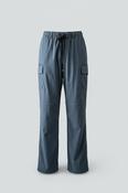 Vintage men's grey denim tech cargo trouser in L| L33 W30|SKU 4800 image