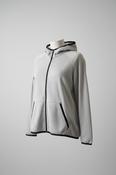 Vintage women's grey full zip hoodie in XL| L27 W24| SKU 4804 image