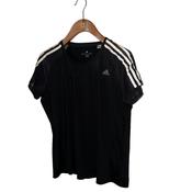 Vintage women black Adidas climacool jersey in 2XL SKU 7412 image