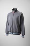 Vintage Puma grey full zip windbreaker track top in M| L26 W20|SKU 4814
