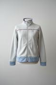 Vintage women's kappa white full zip windbreaker jacket in M/L| L27 W18| SKU 4816 image