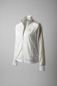 Vintage Adidas white full zip windbreaker jacket in M| L24 W16| SKU 4820