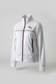 Vintage Puma white full zip windbreaker jacket in XS| L22 W16| SKU 4821