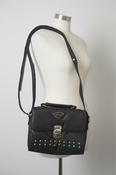 Vintage y2k Rachel black leather bag image
