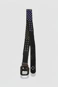 Rachels Closet Vintage studded leather black belts image