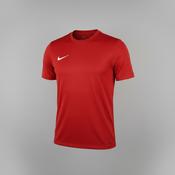 Vintage men's Red Nike Park 20 Dri-FIT Sports T-Shirt - Size M image